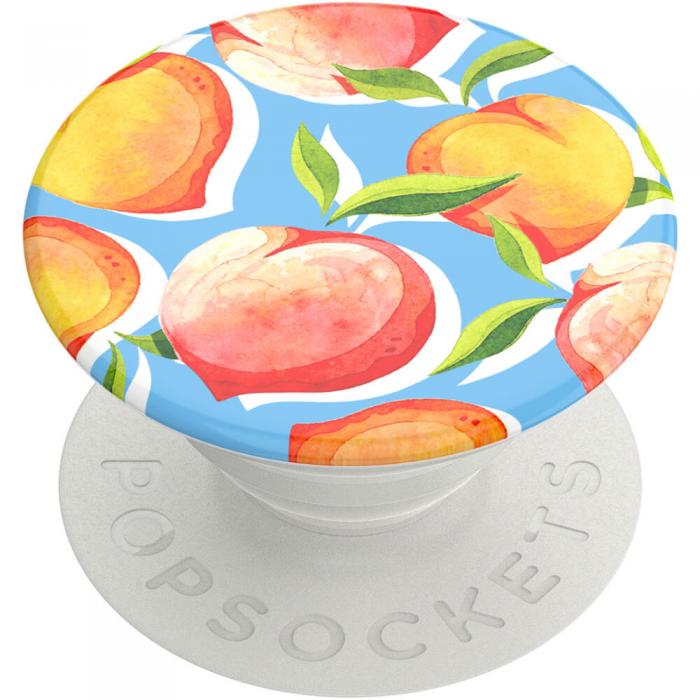 PopSockets - POPSOCKETS Just Peachy Gloss Avtagbart Grip med Stllfunktion