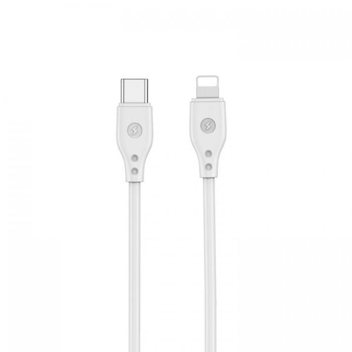 WIWU - WIWU USB-C Till Lightning 30W 1m Kabel Wi-C002 Pioneer - Vit