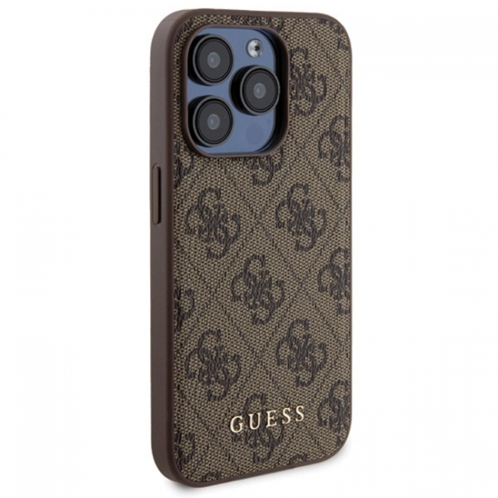 Guess - Guess iPhone 15 Pro Mobilskal Med Powerbank 5000mAh Magsafe Metal Logo