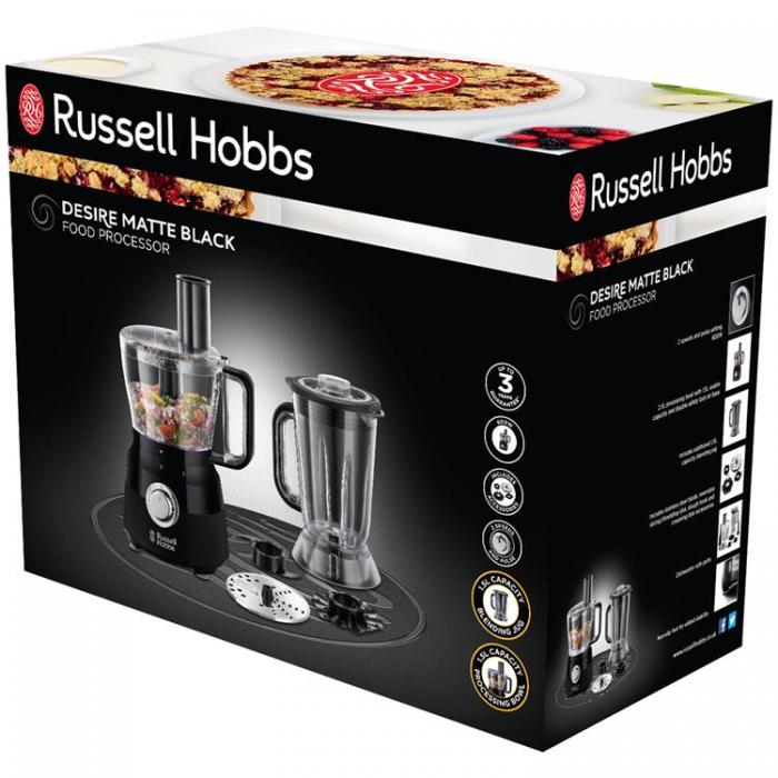 Russell Hobbs - RUSSELL HOBBS Matberedare Food Processor 24732-56 - Svart