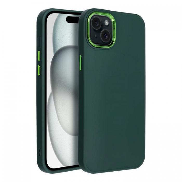 A-One Brand - iPhone 15 Plus Mobilskal Frame - Grn