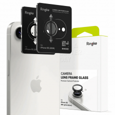 Ringke - [2-Pack] Ringke iPhone 16e Härdat Glas Kameraskydd Ram