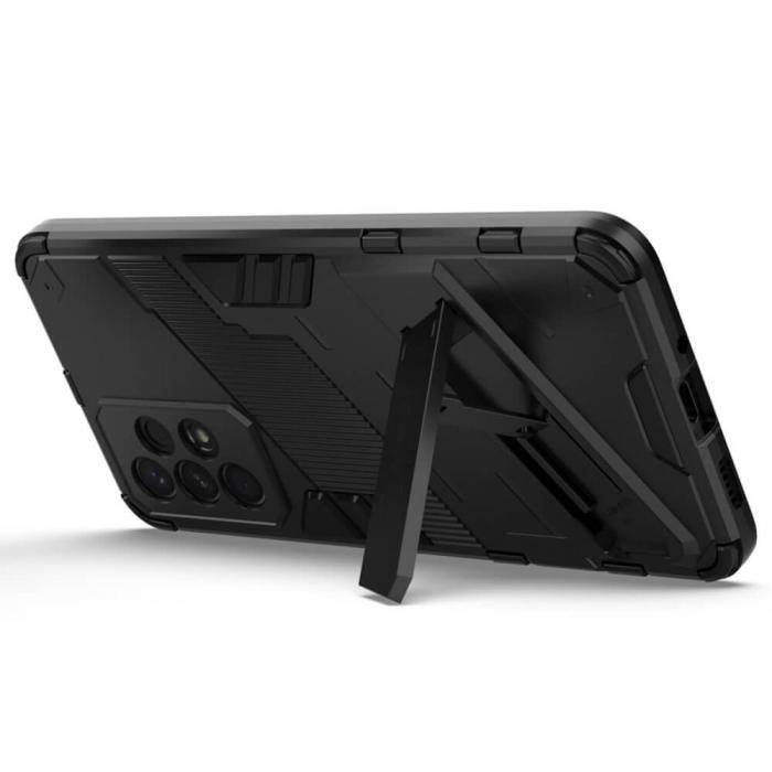 A-One Brand - Shockproof Kickstand Skal till Samsung Galaxy A33 5G - Svart