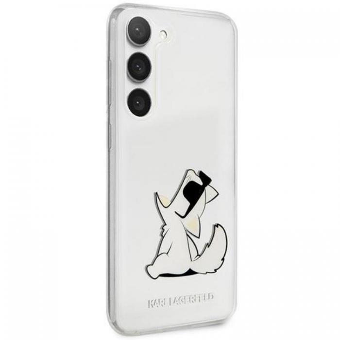 KARL LAGERFELD - Karl Lagerfeld Galaxy S23 Plus Mobilskal Choupette Fun - Clear