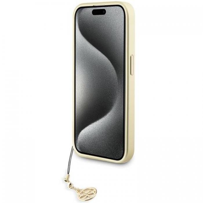 Guess - Guess iPhone 15 Pro Mobilskal Charms Collection - Gr