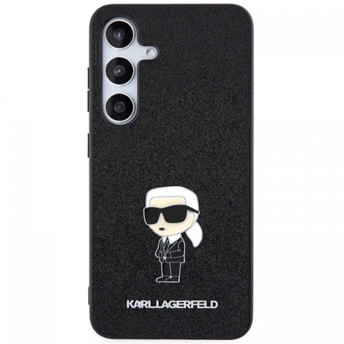 KARL LAGERFELD - KARL LAGERFELD Galaxy S24 Plus Mobilskal Fixed Glitter Ikonik