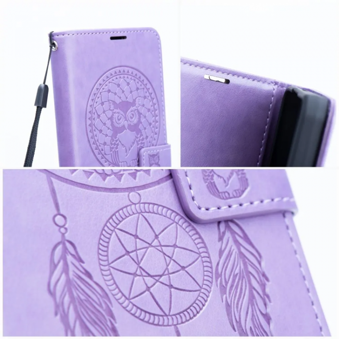 A-One Brand - Galaxy S25 Plus Plnboksfodral Mezzo - Dreamcatcher Lila