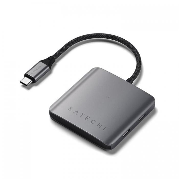 Satechi - Satechi USB-C-hubb med 4 portar och PD