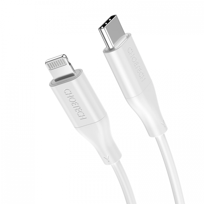 Choetech - Choetech USB-C till Lightning Kabel MFI PD 30W 1.2m - Vit