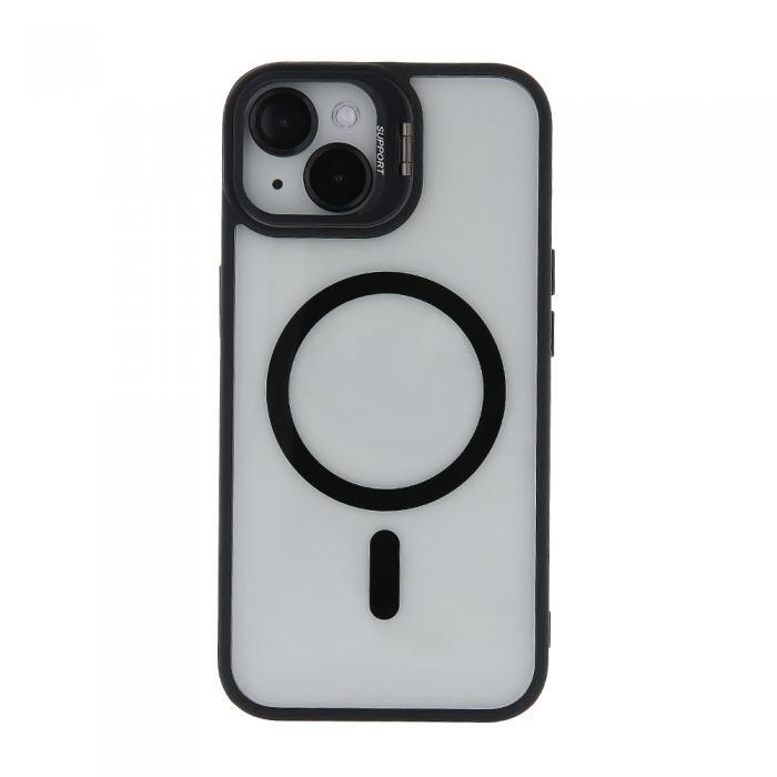 OEM - iPhone 15 Pro Max Mag Case Extra Lens Svart