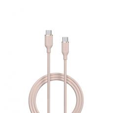 Devia - Devia USB-C Till USB-C 60W Kabel 3A 1.2m Jelly EC632 - Rosa