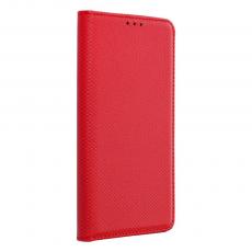 OEM - Galaxy S21 FE Plånboksfodral Smart Konstläder - Röd