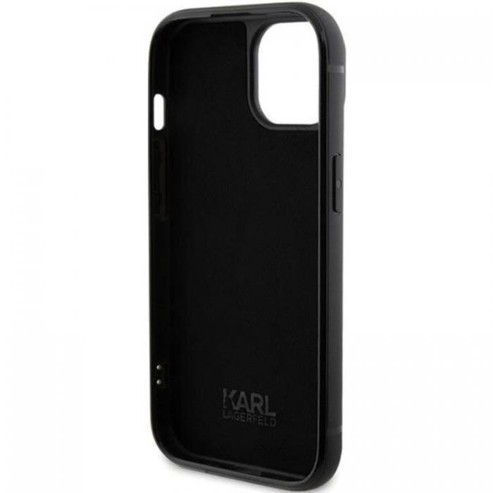 KARL LAGERFELD - KARL LAGERFELD iPhone 15 Mobilskal Rhinestone Logo