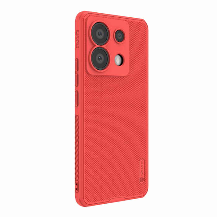 Nillkin - Nillkin Xiaomi Redmi Note 13 Pro Mobilskal Sheild Pro - Rd