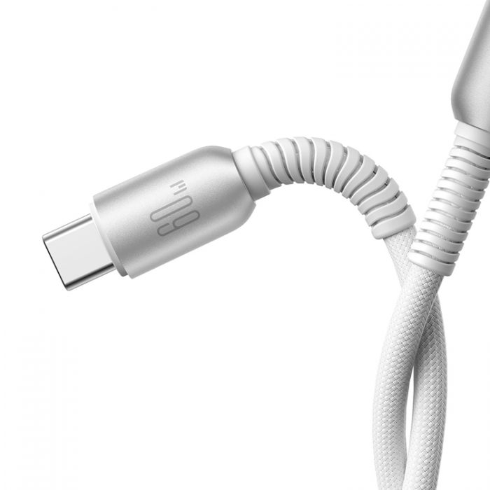 Joyroom - Joyroom S-A51 60W USB-C - USB-C Kabel 1.2m - Ljusgr