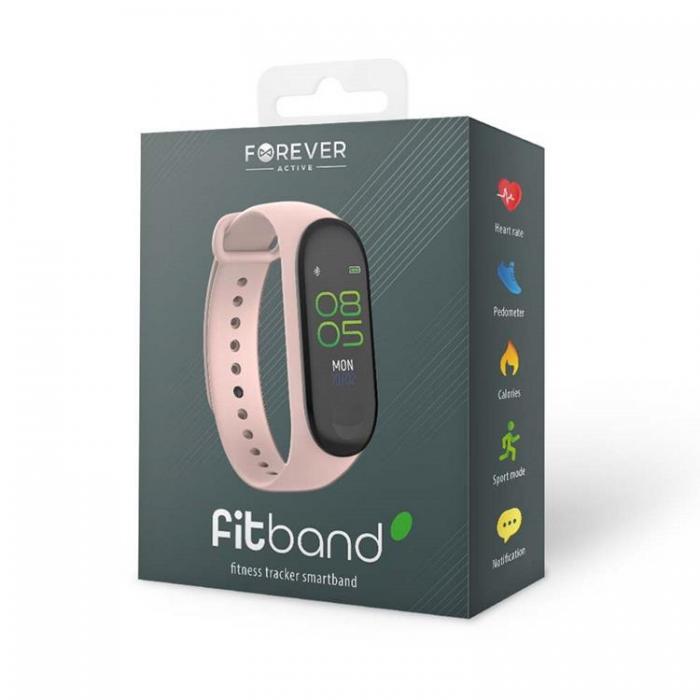 Forever - Forever Smartwatch Fit SB-50 - Rosa