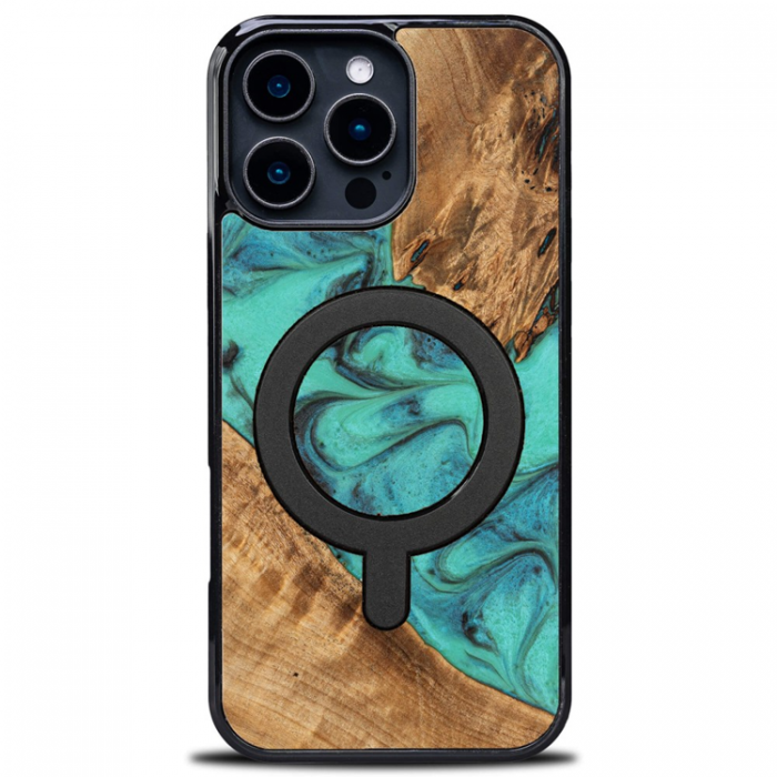 Bewood - Bewood iPhone 16 Pro Max Mobilskal MagSafe Unique Turquoise