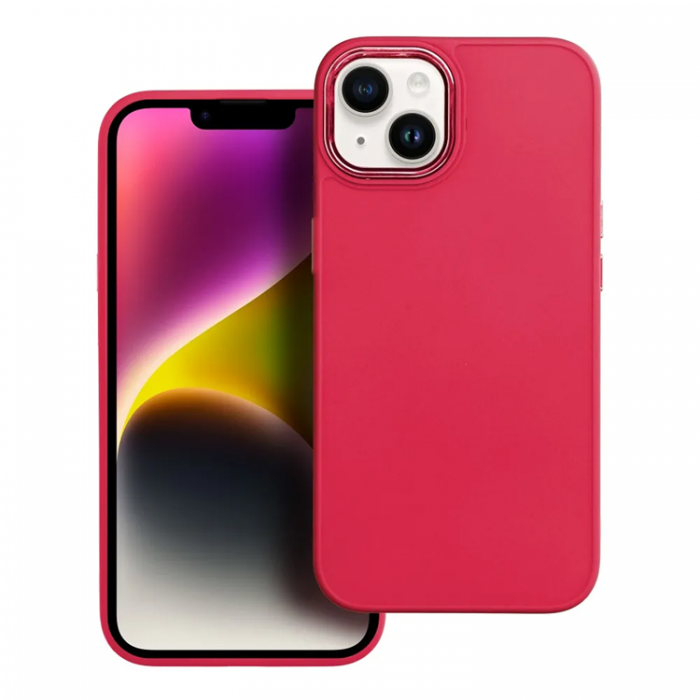 A-One Brand - iPhone 15 Pro Mobilskal Frame - Magenta