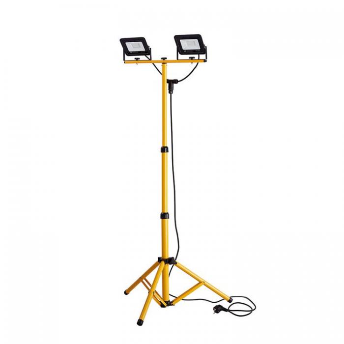 Forever Light - Forever Arbetsljus LED 2x30W 4500K Med Tripod