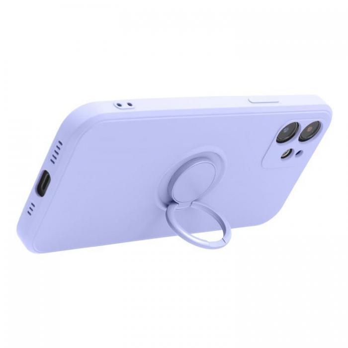 A-One Brand - Xiaomi Redmi Note 13 Pro Plus Mobilskal Silikon Ring - Violett