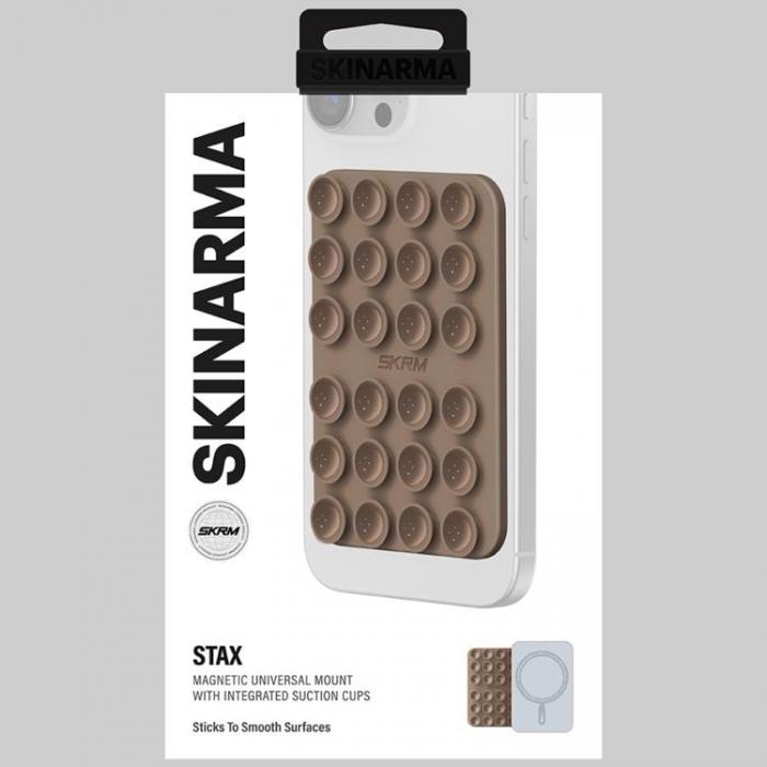 Skinarma - Skinarma Universal Sugkopp Stax MagSafe for Mobil - Champagne