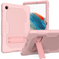 A-One Brand - Galaxy Tab A8 10.5 (2021) Skal Robot B2 Kickstand - Rosa