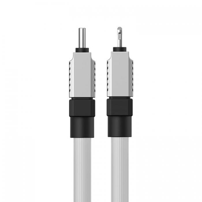 BASEUS - Baseus USB-C Till Lightning Kabel 20W 2m CoolPlay - Vit