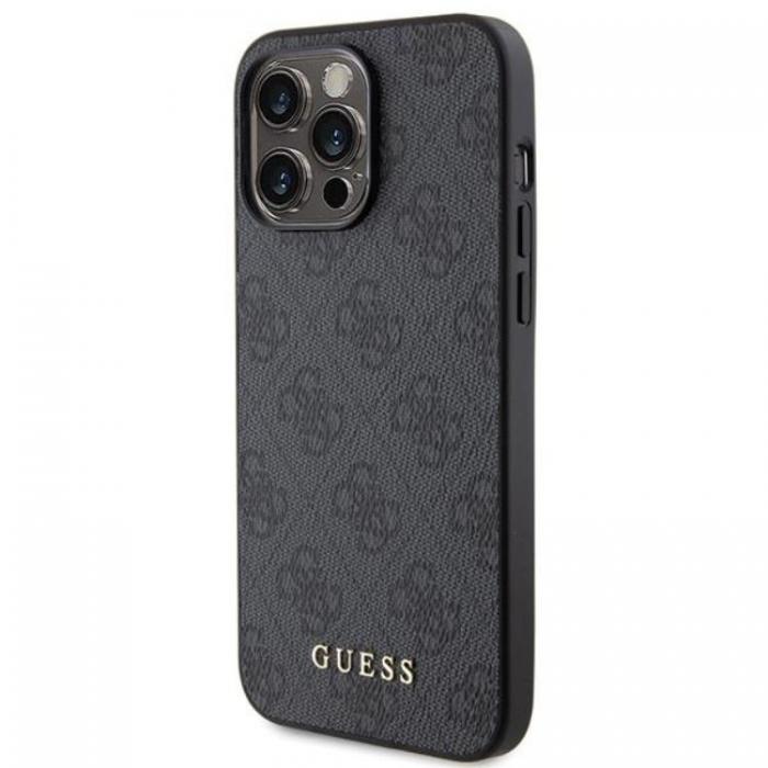 Guess - Guess iPhone 15 Pro Mobilskal Metall Gold Logo - Gr