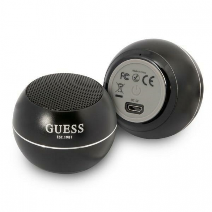 Guess - Guess Bluetooth Hgtalare Mini - Svart