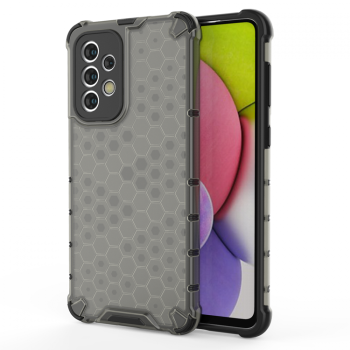 A-One Brand - Galaxy A33 5G Skal Honeycomb Armored - Svart