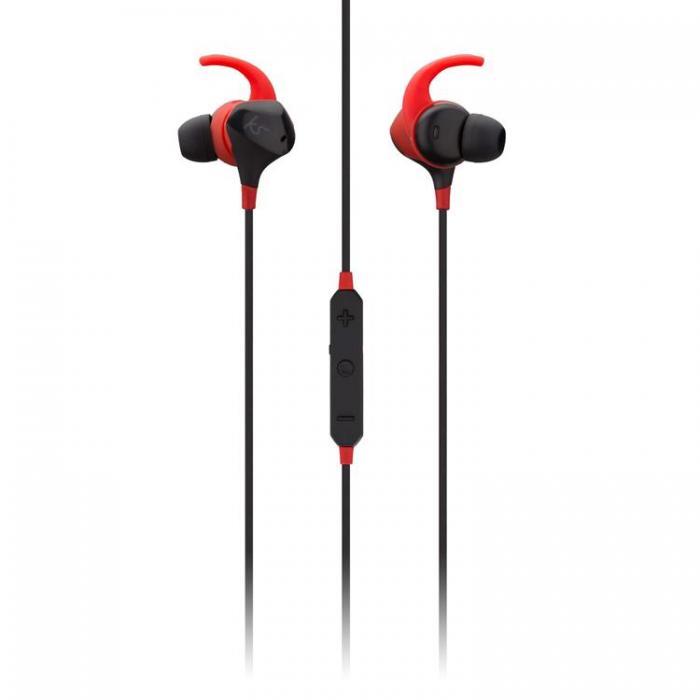 Kitsound - KITSOUND Hrlurar Immerse Active ANC In-Ear Trdls - Rd