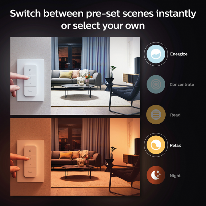 Philips - Philips Hue Runner White Ambiance 2 spot 800 lm - Vit