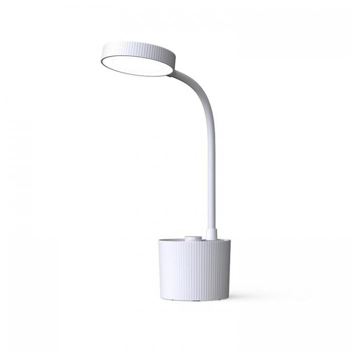 Forever Light - Forever Light Skrivbords LED-lampa AGNES 5W PURE - Vit