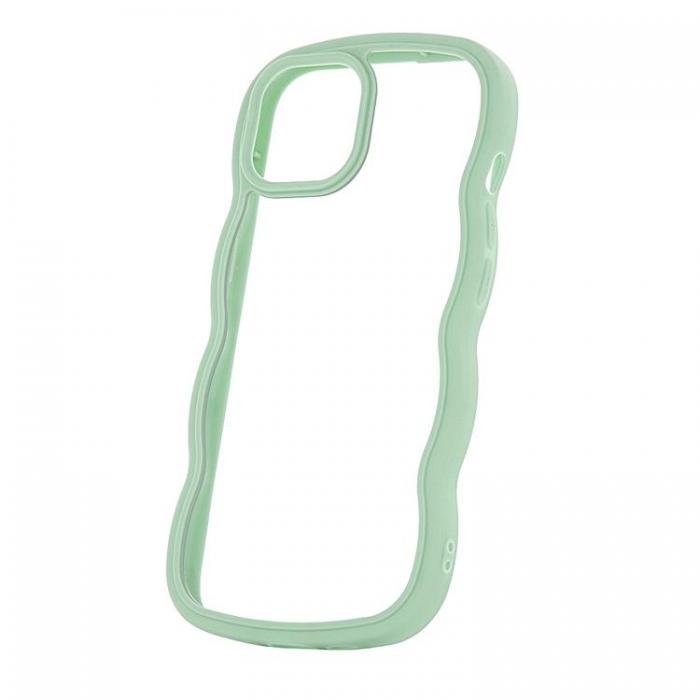 OEM - iPhone 13 Pro Max Mobilskal Wave - Grn