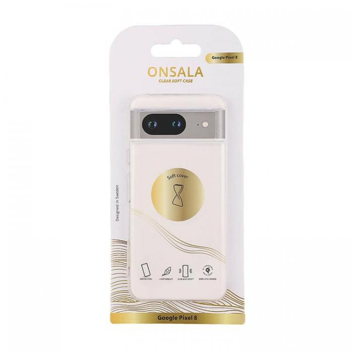 Onsala - Onsala Google Pixel 8 Mobilskal TPU - Transparent