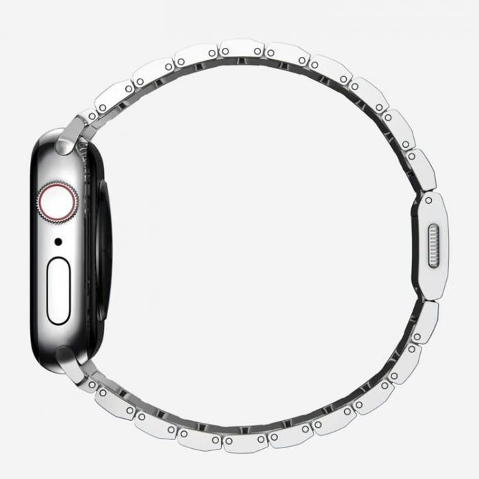 Tech-Protect - Tech-Protect Apple Watch (44/45/46/49mm) Armband Steel - Silver