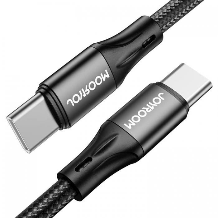 Joyroom - Joyroom USB-C till USB-C kabel PD 60W 2m - Svart