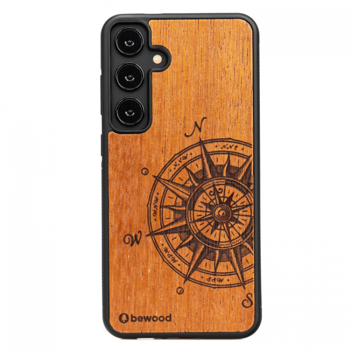 Bewood - Bewood Galaxy S24 Plus Mobilskal Resande Merbau