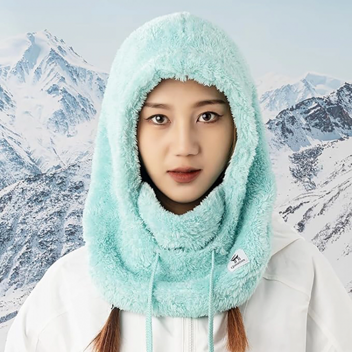 Qunature - Qunature Ski Balaclava Storlek M Arctic Velvet - Mint