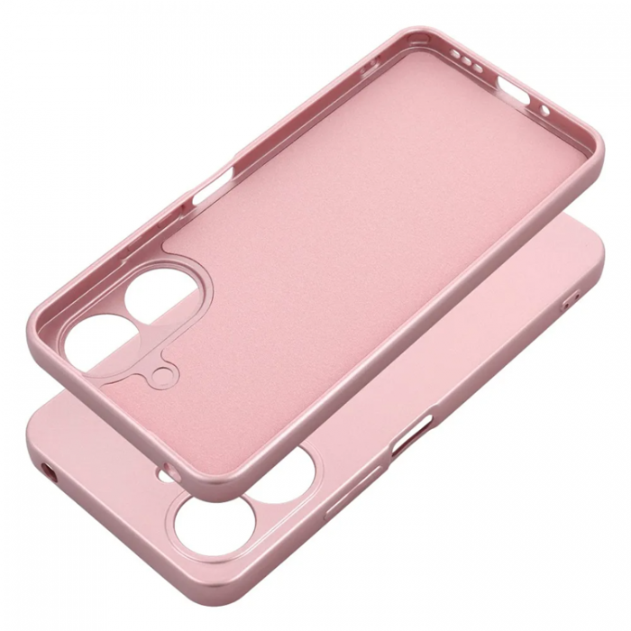 A-One Brand - Xiaomi Redmi 13C/Poco C65 Mobilskal Metallic - Rosa