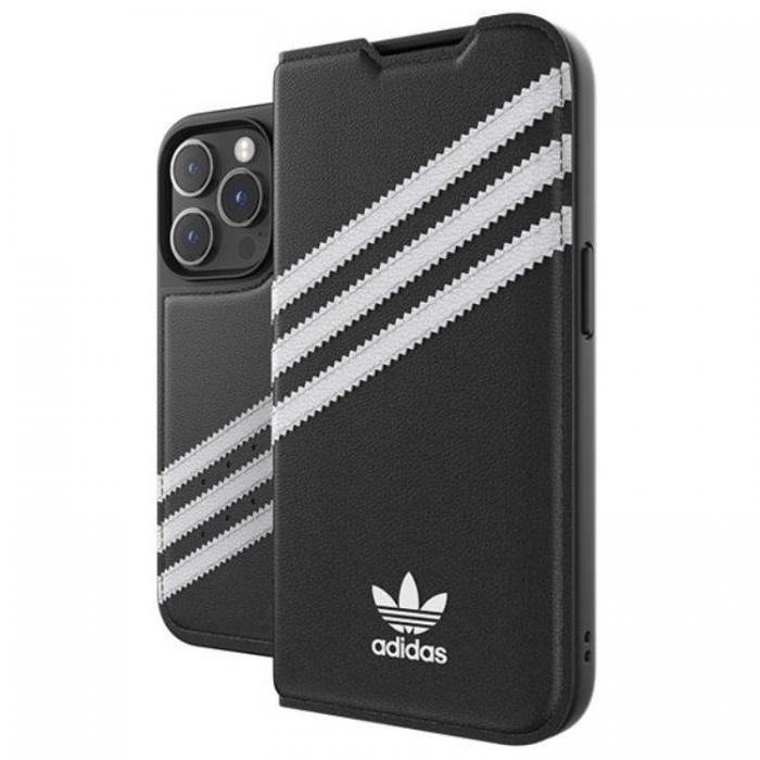 Adidas - Adidas iPhone 14 Pro Plnboksfodral OR PU - Svart/Vit