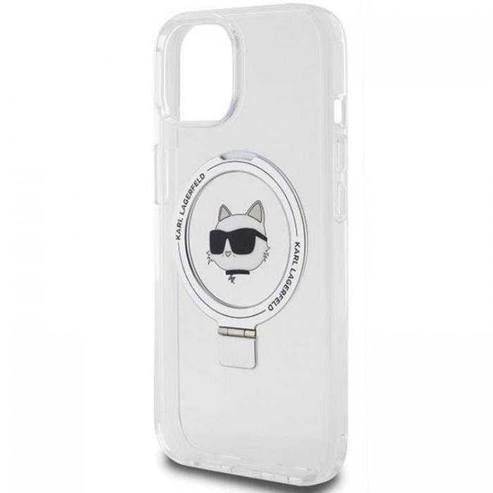 KARL LAGERFELD - KARL LAGERFELD iPhone 15 Mobilskal MagSafe Ringstll