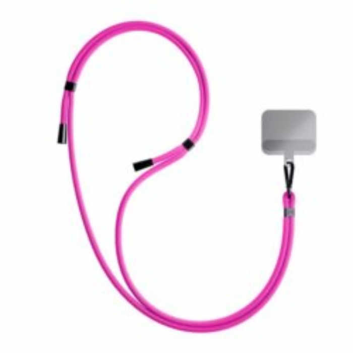 3MK - 3mk Mobil Lanyard Easyclip - Rosa