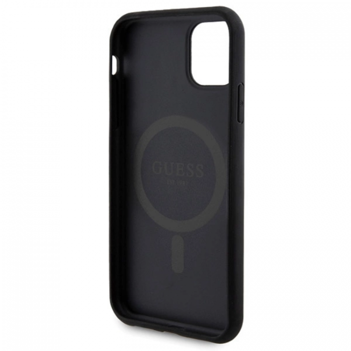 Guess - Guess iPhone 11 Mobilskal Med Powerbank 5000mAh Magsafe Metal Logo