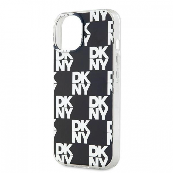 DKNY - DKNY iPhone 15/14/13 Mobilskal IML Checkered Mono Pattern