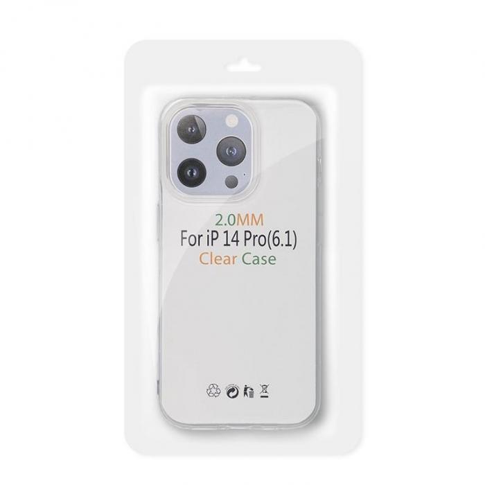 OEM - iPhone 13 Pro Skal 2mm (Kameraskydd) - Clear
