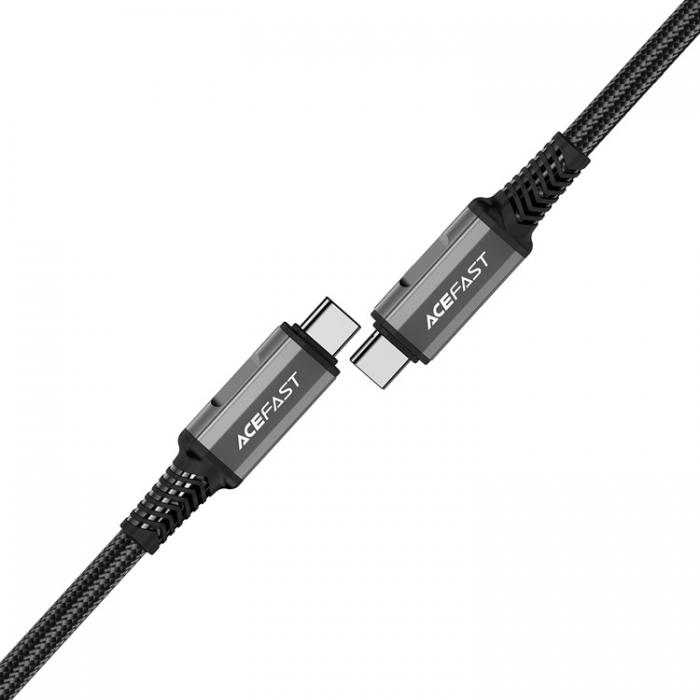 Acefast - Acefast USB-C till USB-C kabel 1m PD240W - Svart