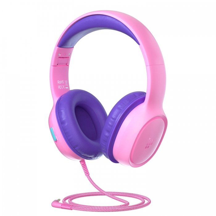 Tronsmart - Tronsmart Over-Ear Hrlurar Trdbundna till Barn Safe KH01 - Rosa