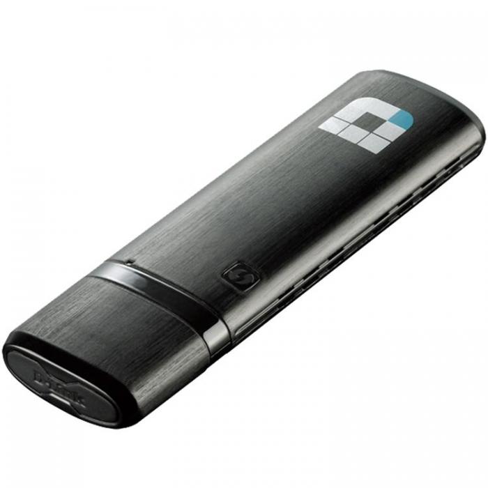 D-Link - D-Link WiFi USB-adapter AC1300 DWA-182