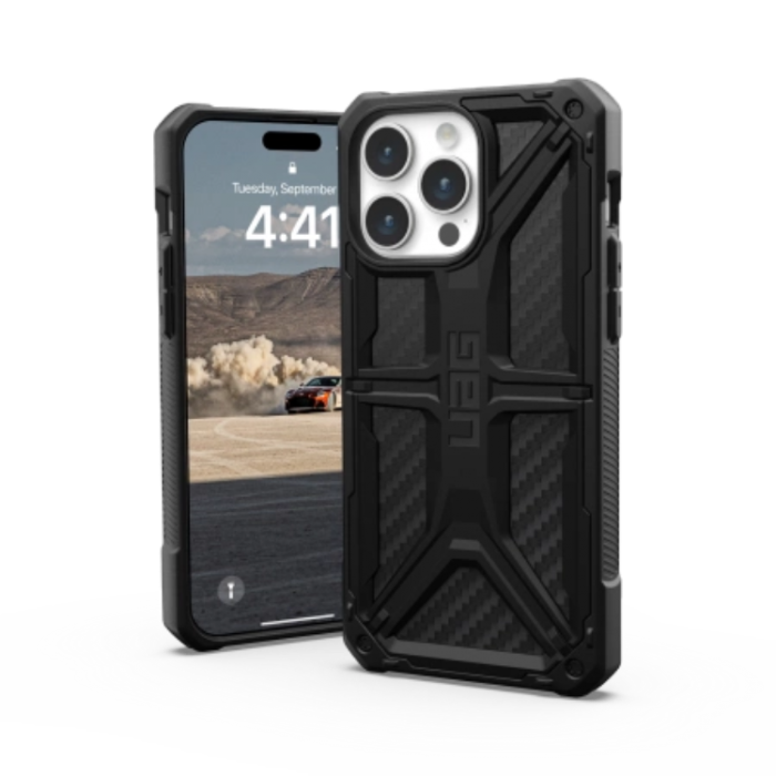 UAG - UAG iPhone 15 pro Max Mobilskal Monarch - Carbon Svart